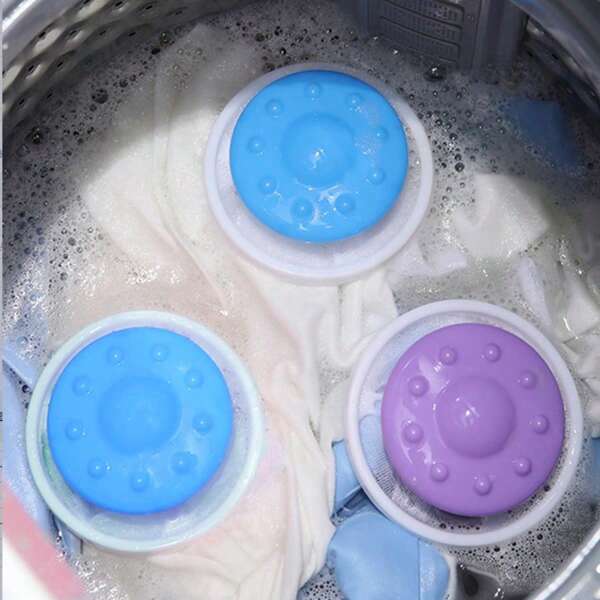 4pcs Washing Machine Filter Screen Circular Mesh Bag Filter Hair Suction Paper Universal Washing Hair Remover Drum Washing Machine Cleaning Floating Suction Paper Scraps Tool