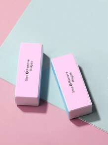 1pc Professional 4 Step Polishing Blocks Multi-Purpose Sponge Nail Polisher Color Polishing Blocks Professional Nail Tools Shiny Nail Polishing Files Manicure Pedicure Nail Care Nail Art 320/600/800/4000 Grit For Polishing Shiny