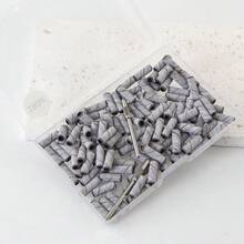 100片装电动美甲打磨带套装，包含2个打磨头，3.1毫米迷你电动美甲打磨带，适用于亚克力美甲、凝胶美甲和足部护理 - 白色 - 查看 7