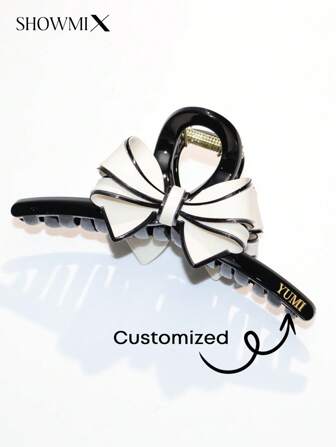 Customized Elegant Bow Hair Clips, Wedding Hair Accessories