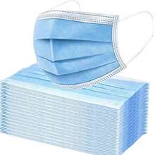 100 Disposable Masks, Made Of Three Layers Of Non-Woven Fabric, Dust-Proof Face Masks, Personal Protective Equipment, Breathable Masks, Suitable For Both Men And Women, Applicable For Home, School, Office And Outdoor Use, For Daily Use - Multicolor - View 15