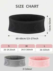 纯色尼龙腰包，运动多功能腰带，户外跑步手机包，健身隐形男女通用高弹力腰包，运动配件 - 彩色 - 查看 4