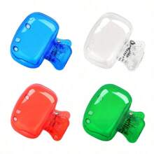 Toothbrush Holder, Travel Toothbrush Protective Cap, Portable Plastic Toothbrush Case