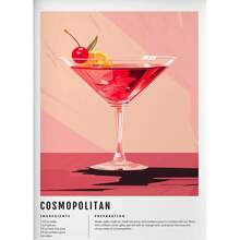 1pc Gift Modern Margarita Alcohol Spritz Aperol Bar Cart Posters Print Wall Arts Canvas Painting Living Room Home Decor Optional Frame - Multicolor - View 11