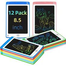 Local Shipping 8.5 Inch Colorful Doodle Board Drawing Tablet,4 Pack LCD Writing Tablet , Educational Learning Toys Birthday Gifts - 12 Pack - View 1