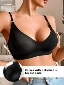 Women's Seamless Jelly Bra With Soft Support, Wire-Free Lift & Enhance
