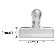 Clip trasparenti per sacchetti, confezioni di alimenti e spuntino, clip ermetiche in acrilico per sigillare ermeticamente confezioni di alimenti, pratico per la scuola e la cucina, confezione da 6 pezzi/10 pezzi/18 pezzi