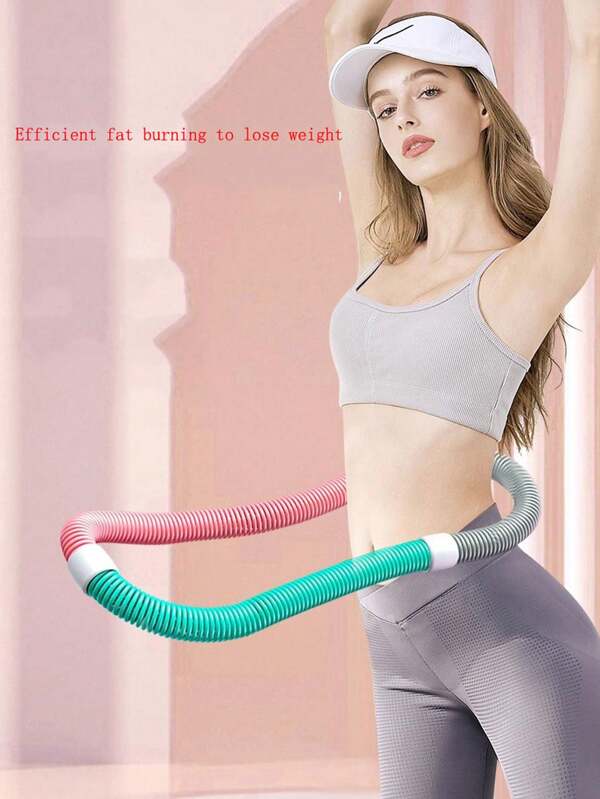 1pc Spring Exercise Hoop, Comfortable Waist Protection; Create A Beautiful Waist And Abdomen; Easy Fat Burning, Multi-Purpose In One Circle; Meet Your Different Sports Needs.