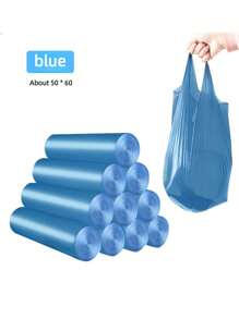 Thicker Trash Bags, Household Large Size Disposable Garbage Bags Made Of Virgin Material, Tear-Resistant, For Kitchen And Home Use. (Note: Colors May Vary Slightly Due To Different Batches)