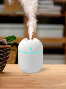 1 pièce Diffuseur d'huiles essentielles avec double fonction d'humidificateur et de vaporisateur de plantes. Mode de brouillard froid pour soulager la sécheresse, associé à une veilleuse silencieuse pour créer une ambiance relaxante. Convient pour la maison, le bureau, la chambre à coucher et d'autres scénarios, pour un espace confortable