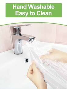 大型食物罩，6 件装网状食物帐篷，17 英寸 X 17 英寸，白色尼龙罩，弹出式遮阳伞帐篷，露台网，适用于户外露营、野餐、派对、烧烤，可折叠且可重复使用 - 白色 - 查看 6