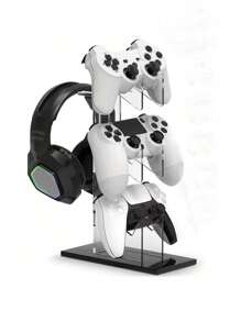1 stuk transparante acryl controllerstandaard voor PS3, ONE, 360, PRO, Series X/S consoles