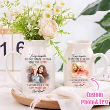 To My Daughter Flower Vase, The Only Thing Better Than Being Your Mother, Mother's Day Gift For Daughter, Daughter Gift From Mom New Mom Gift
