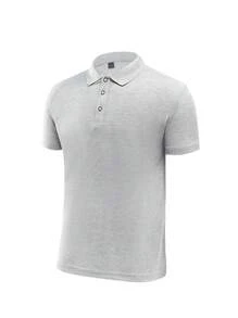Camisa polo casual para hombre, camiseta deportiva de golf de manga corta, adecuada para uso diario casual y vestimenta ligera de negocios, verano