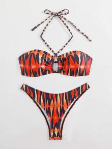 Conjunto de bikini sexy y de moda para playa de verano
