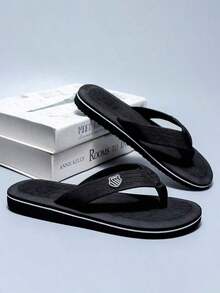 1双夏季时尚男士轻便按摩休闲透气室内人字拖户外拖鞋