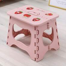 2025畅销加厚便携式小凳子卡通凳客厅茶几凳户外塑料凳