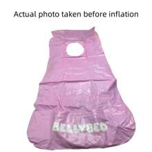 1 pieza Colchoneta de aire inflable, cama flotante para mujeres embarazadas, esterilla de yoga para playa/piscina exterior, de verano