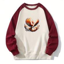 1 pieza/2 piezas/3 piezas Parches con estampado de fénix para transferencia de calor, parches para planchar adecuados para camisetas, vaqueros, chaquetas, mochilas, sudaderas, gorras, etc.