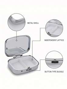 1 Stück tragbare Schmuckbox mit Iris-Muster, Mini elegante Schmuckbox/Pillendose, ideal als Geschenk zum Geburtstag, Party, Jahrestag, für Familie/Freunde/Partner/Freundin