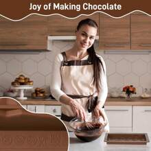 Silicone Chocolate Baton Mold, Used For Chocolate Making, Includes Deep Chocolate Bar Mold