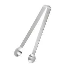 430不锈钢食物夹迷你零食夹ins风冰块饼干水果办公室糖夹创意食物夹小手掌形防滑钳厨房食物夹肉夹包子夹重型