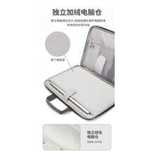 Premium Faux Leather Laptop Sleeve - Durable, Full-Open Design For 13-14 Inch Devices - Ideal For Daily Office Use, Exquisite, Laptop Bag Back To School