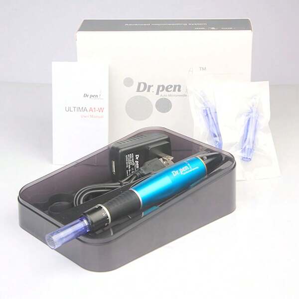 1pc Dr. Pen Ultima A1 Professional Microneedling Pen With 2 Cartridges