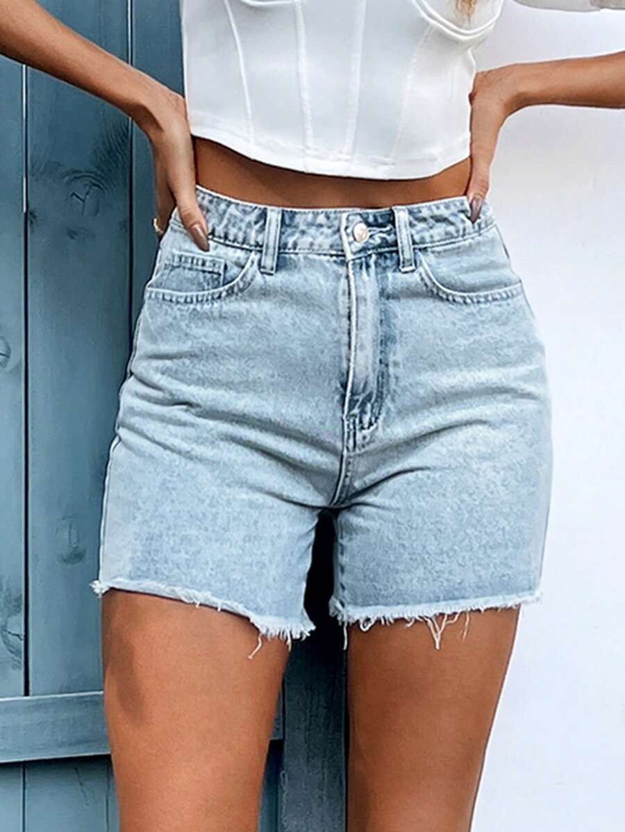 Jeans de mezclilla elásticos de moda casual y versátil para mujer de talla grande