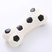 1 Pc, Latex Material, Basketball And Football Bone Toys, Outdoor Chewing And Sound Relief Dogs And Cats Pet Toys
