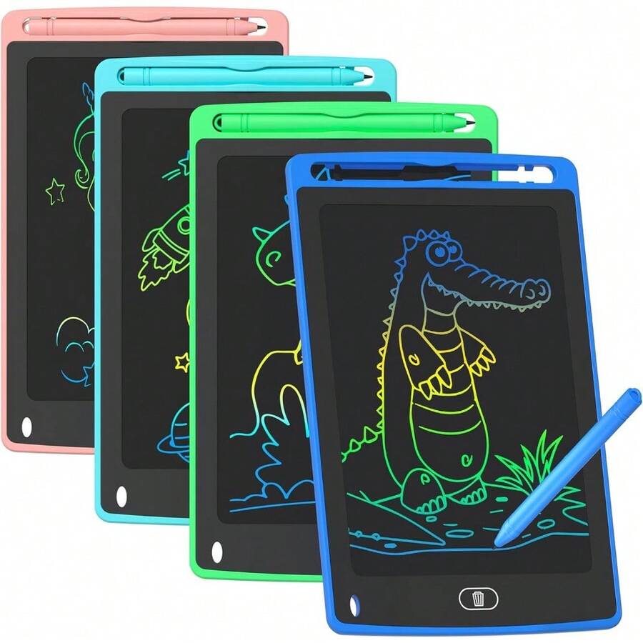 Local Shipping 8.5 Inch Colorful Doodle Board Drawing Tablet,4 Pack LCD Writing Tablet , Educational Learning Toys Birthday Gifts - 4 Pack - View 1