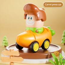 Carrito de muñeca para niños, regalo para niños y niñas de 3+ años, diseño lindo de frutas y verduras, carrito de muñeca con fricción para empujar, carro de muñeca, regalo de cumpleaños para preescolar, juguetes para niños pequeños - Multicolor - Ver 12