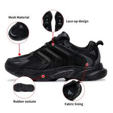 Adidas Unisex Comfortable Lightweight Casual Sneakers For Running, Daily Wear And Outdoor Activities, Low-Cut And Durable