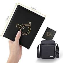 1pc Disability Card Holder & Card Pouch - Durable PVC Material, Open Design, With Convenient Identification, Multiple Colors Available, Suitable For Daily Commute And Storing Disability Certificates. Card Holder, Disability Certificate Protector, Disability Card Protector, Faux Leather Card Holder. - Multicolor - View 11