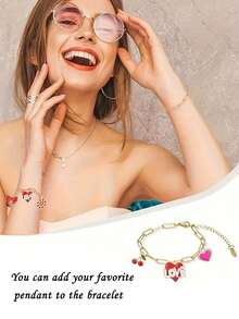 1/5/10-Piece Safety Buckle Bracelet Set, Stainless Steel Adjustable Pendant Bracelet With Lobster Buckle, Suitable For DIY Jewelry Making Gold + Silver - Adjustable Bracelet - View 6