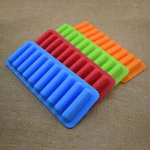1/4pcs Ice Tube Tray, Perfect Ice Bar Mold, Suitable For Small Mouth Sports Water Bottles, Bottled Soda, Silicone Ice Bar Tray For Restaurants