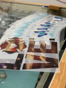 Custom Heat Transfer Photo Patch – Personalized Couple Iron-On Decal With Names, I Love My Boyfriend Or Girlfriend Design – Romantic DIY T-Shirt Or Hoodie Sticker – Anniversary Gift, Valentine's Day Gift, Wedding Gift, Pride Style Options – Printed Photo Iron On For Clothing, Tote Bags, Pillows – Choose From 12 Love Styles – Sublimation Or Heat Press Ready - Multicolor - View 7