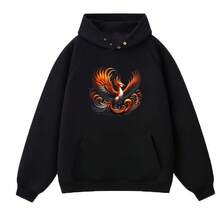 1 pieza/2 piezas/3 piezas Parches con estampado de fénix para transferencia de calor, parches para planchar adecuados para camisetas, vaqueros, chaquetas, mochilas, sudaderas, gorras, etc.