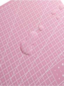 1 pezzo Tappetino da taglio multicolore, adatto per patchwork, carta, argilla e artigianato, taglia A3 in materiale PP - Forniture per ufficio e scuola, tappetino da taglio artigianale di precisione A3 rotante, materiale PP, adatto per cucito e progetti fai da te
