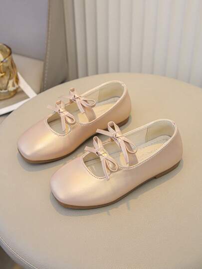 Little Toddler Girls Dress Shoes Ballerina Ballet Flats Kids Mary Janes