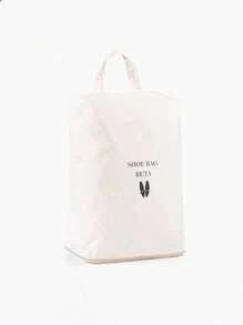 1 pièce Sac de rangement pour chaussures avec broderie personnalisée du nom, grand espace de rangement, portable et organisateur de voyage pour chaussures, sac à chaussures imperméable et anti-poussière, convient pour la gym, les sports, les voyages. Cadeau idéal pour la famille, les amis, la mère, le père. Convient pour la fête des mères, la fête des pères, la Saint-Valentin, la Journée des infirmières, Noël, anniversaire.