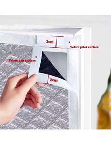 Winter Warm Curtains, Insulated Windproof Sealed Windows, Cold Proof And Insulated, Screen Windows,Shading, Sound Insulation - White - View 5