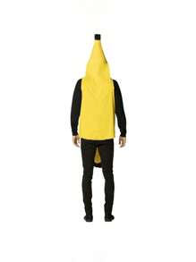 1pc Funny Banana Costume, Suitable For Cosplay, Performance, Party, Masquerade'