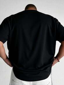 Playera Golds Amarillo LL Gym Unisex Oversize - Negro - Ver 3