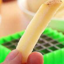 1/2pcs Kitchen Multi-Functional Vegetable Cutter, Home Potato Fries Chip Slicer