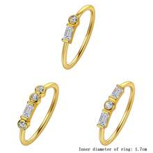 1pc Initial Morse Code Ring Crystal Ring With Personalized Letter Cute Jewelry For Couples Anniversary Gift - Gold - View 11