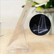 5pcs/10pcs/20pcs Stand Pajangan Koin Akrilik, Tempat Kartu, Bingkai Koin Cocok Untuk Memajang Dan Mengoleksi Koin, Kartu Magnetik, Medali Tantangan, Kartu Bisbol, Kartu Olahraga, Kartu Koleksi. Pajangan Hadiah - MultiWarna - View 6