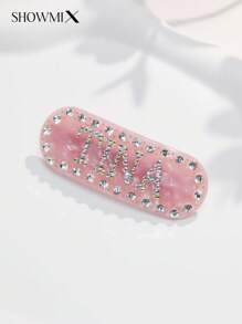 Handgemachte Haarspangen mit Diamantenbesatz aus Acetat, elegantes Frühlings-/Sommer-Haaraccessoire, geeignet als Jubiläums-/Hochzeitsgeschenke, langanhaltend, farbenfrohe, süße, niedliche, witzige, kawaii, Y2K-Stil, stylisch, unisex, lässig, personalisierbar, einzigartig, maßgeschneidert, ideale Geschenke für ihn, ideale Geschenke für sie, für Freundin, Freund, Familie, Freunde, Kinder, zu Jahrestagen, zu Valentinstag, zu Muttertag, zu Geburtstagen, zu Kindertag, zu Vatertag, zu Abschluss, zu Hochzeiten, zu Einweihungen