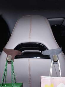 1pc Car Sports Seat Backrest Storage Hook, Car Storage Rack, Wallet And Bag Car Seat Hook, Headrest Car Seat Hook, Very Suitable For Storing Car Items, Suitable For Storage During Driving Trips For Women Storage Organizer Travel Essentials Back To School Dormitory Storage
