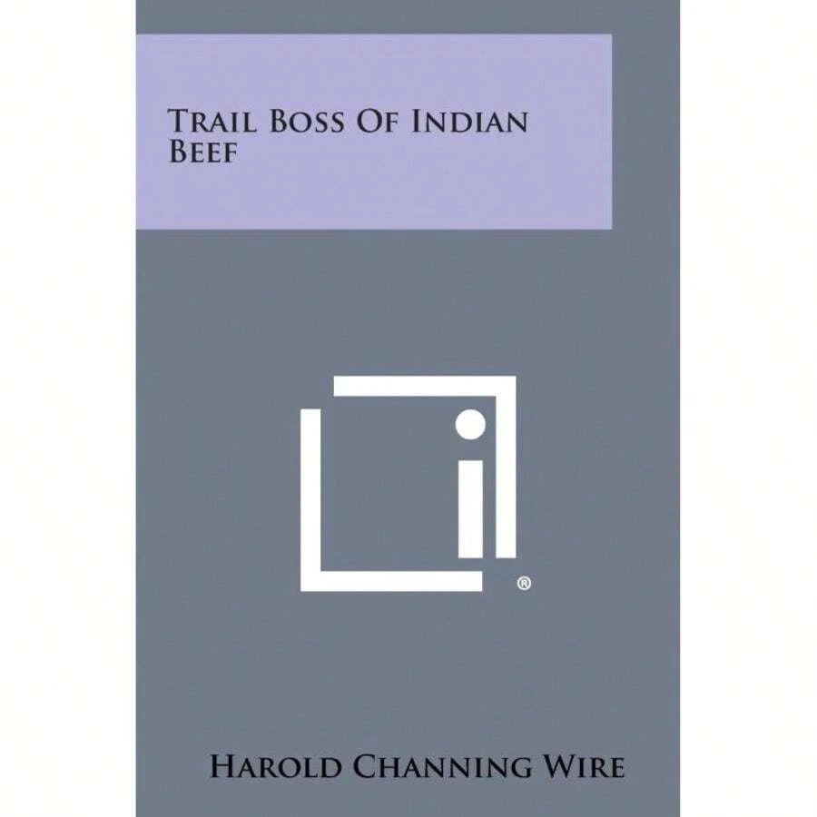 Trail Boss Of  Beef-XY592 - Single Book - View 1